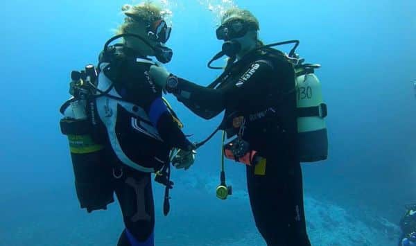 Formation plongée sous-marine - surveillance des fonds marins