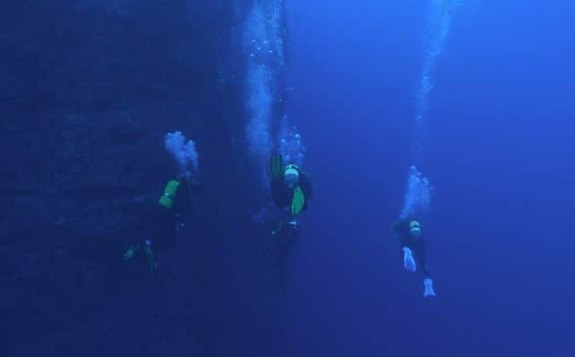 formation plongée deep eau profonde - La Réunion
